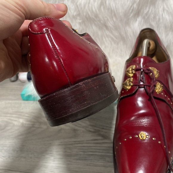 Elegant Red Leather Men\'s Shoes main image 6